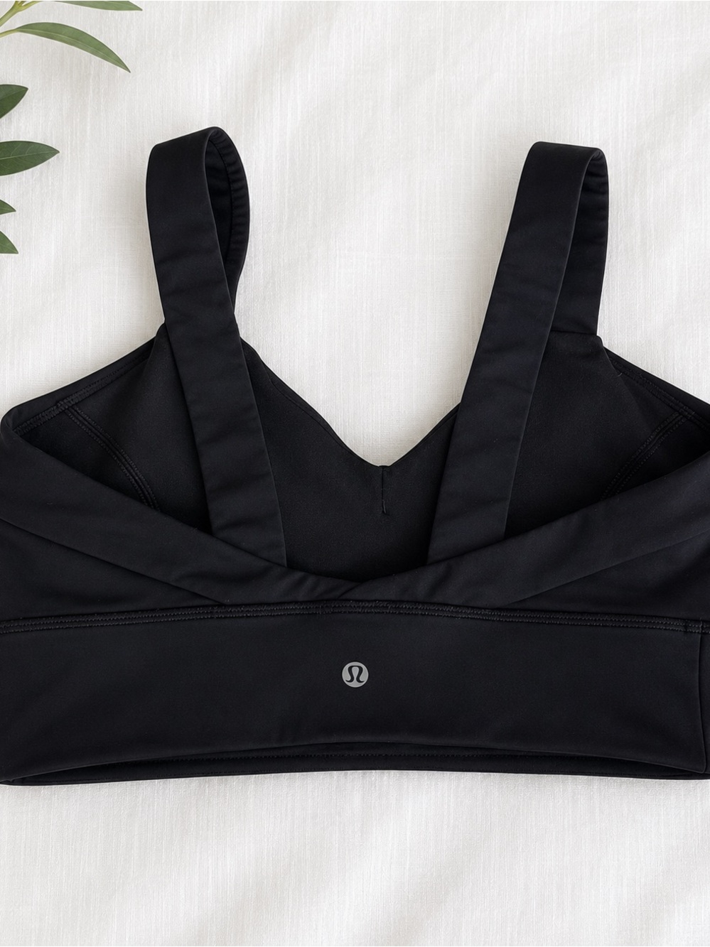 Lululemon Black Sports Bra - Picture 3 of 6